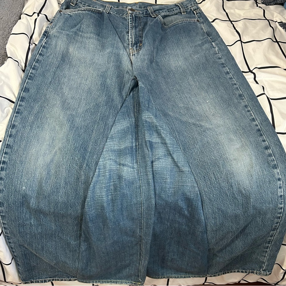 JNCO Style Custom Upcycle Wide Leg Jeans